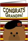 Grandpa- Congrats! Army Commissioning card