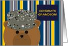 Grandson, Congrats! Air Force Member - Any Award/Recognition card