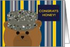 Honey/Wife, Congrats! Air Force Member - Any Award/Recognition card