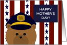 Wish an All-American Police Officer a Happy Mother’s Day card