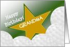 Wish Your Grandma & #1 Golf Fan a Happy Birthday/Thank You card