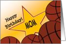 Wish Your Mom & #1 Basketball Fan a Happy Birthday/Thank You card