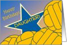 Wish Happy Birthday to Your Water Polo Player Daughter! card