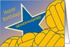 Wish Happy Birthday to Your Water Polo Player Granddaughter! card