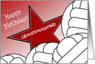 Wish Happy Birthday to Your Volleyball Player Granddaughter! card