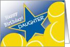 Wish Happy Birthday to Your Tennis Player Daughter! card