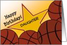 Wish Happy Birthday to Your Basketball Player Daughter! card