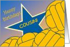 Wish Happy Birthday to Your Water Polo Player Cousin! card