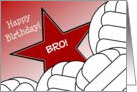 Wish Happy Birthday to Your Vollyeball Player Bro! card