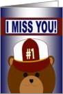 Wonderful Husband - Proud of You & I Miss You! card