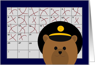 Calendar Counting Down the Days! - To Army Enlisted Soldier/Male card