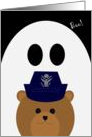 Missing Daughter Halloween - FROM Air Force Officer/Female card