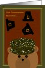 Count Thanksgiving Blessings Across Miles FROM Army Working Uniform card