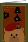 Count Thanksgiving Blessings Across Miles FROM Army Airborne/Red Beret card