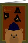 Thanksgiving Blessings Across Miles FROM Air Force Enlisted card