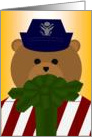 Best Christmas Gift is You In My Life - To Air Force Officer Wife card