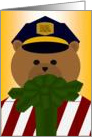 Best Christmas Gift is You In My Life - To Husband/Police Officer card