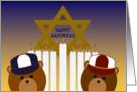 Happy Hanukkah - To Two Special Boys card