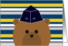 Thank You for Your Service - Air Force Officer Garrison Cap card