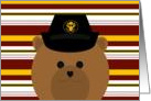 Thank You for Your Service - Army Enlisted Soldier - Female card