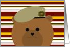 Thank You for Your Service - Army Ranger card