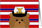 Thank You for Your Service - Coast Guard Officer - Female card