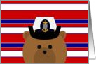 Thank You for Your Service - Coast Guard Chief - Female card