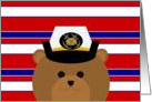 Thank You for Your Service - Coast Guardsman - Female card