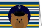 Thank You for Your Service - Air Force Officer - Male card