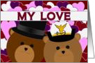 Happy Anniversary - To Coast Guard Officer Wife - From Husband card
