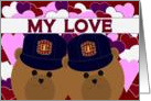 Love Sharing Our Lives/E.M.T. Couple /Happy Anniversary Wife card