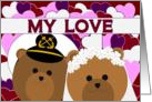 Love Sharing Our Lives/ To Navy Chief Husband card