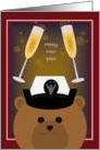 Happy New Year! To Navy Enlisted Sailor - Female card