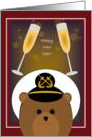 Happy New Year! To Navy Chief - Male card