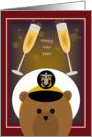 Happy New Year! To Navy Officer - Male card