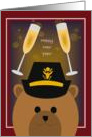 Happy New Year! To Army Officer - Female card