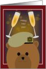 Happy New Year! To Army Ranger Soldier card