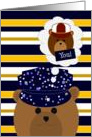 Navy Sailor Thinking of Son card