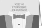 Would You Be A Ring Bearer in Our Wedding? Invitation card