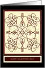 Intertwined Happy Valentine’s Day! For Husband card