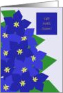 Get Well Soon! Larkspur card