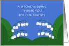 Thank You For Groom’s Parents - Lily of the Valley card