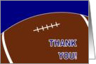 Thanks Football Team Mom! card