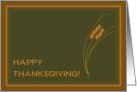 Happy Thanksgiving - From All of Us card