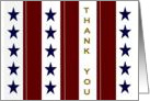 Home Front Stars and Stripes - For Your Military Family’s Service card