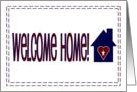 Welcome Home Daughter! - Deployed Military Homecoming card
