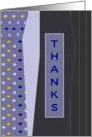 Manly Professional Dress - Thanks & Happy Boss’s Day card