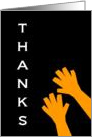 Thanks for Your Wonderful Helping Hands card