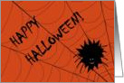 Happy Halloween Friendly Spider! - From Both of Us card