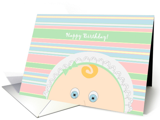 Happy Birthday Baby! From Babysitter card (1001191)